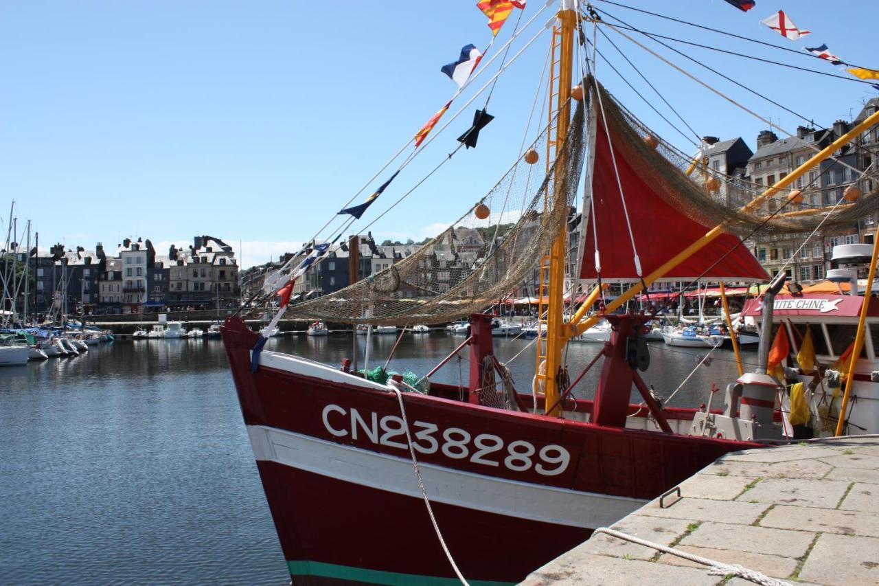 -La Maison Balancoire - Parking Prive Offert - Coeur Historique -La Clef De Honfleur Exteriör bild