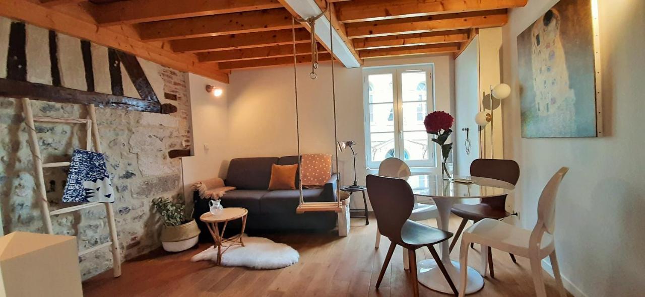 -La Maison Balancoire - Parking Prive - Coeur Historique -La Clef De Honfleur Exteriör bild