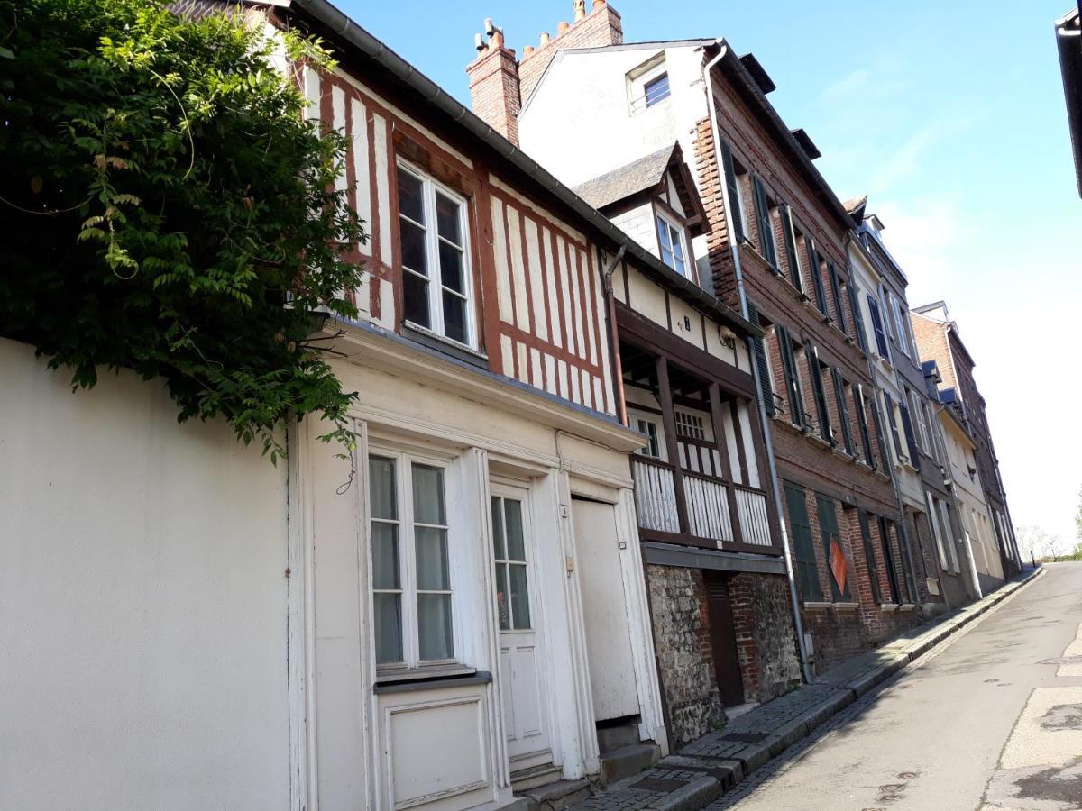 -La Maison Balancoire - Parking Prive Offert - Coeur Historique -La Clef De Honfleur Exteriör bild