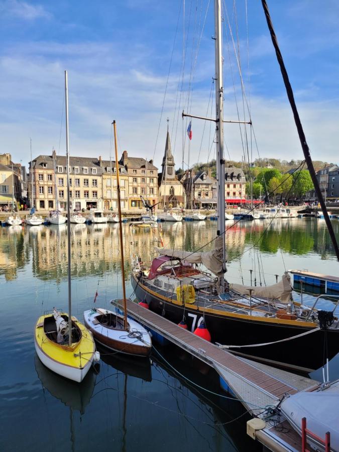 -La Maison Balancoire - Parking Prive Offert - Coeur Historique -La Clef De Honfleur Exteriör bild